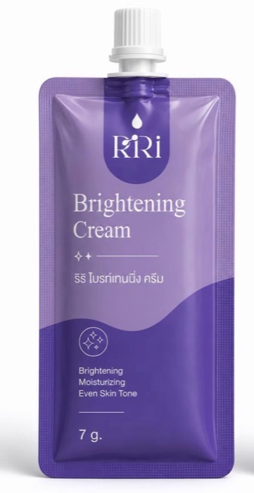 ครีมหน้าแม่มด RiRi Brightening Cream ซอง 7 กรัม